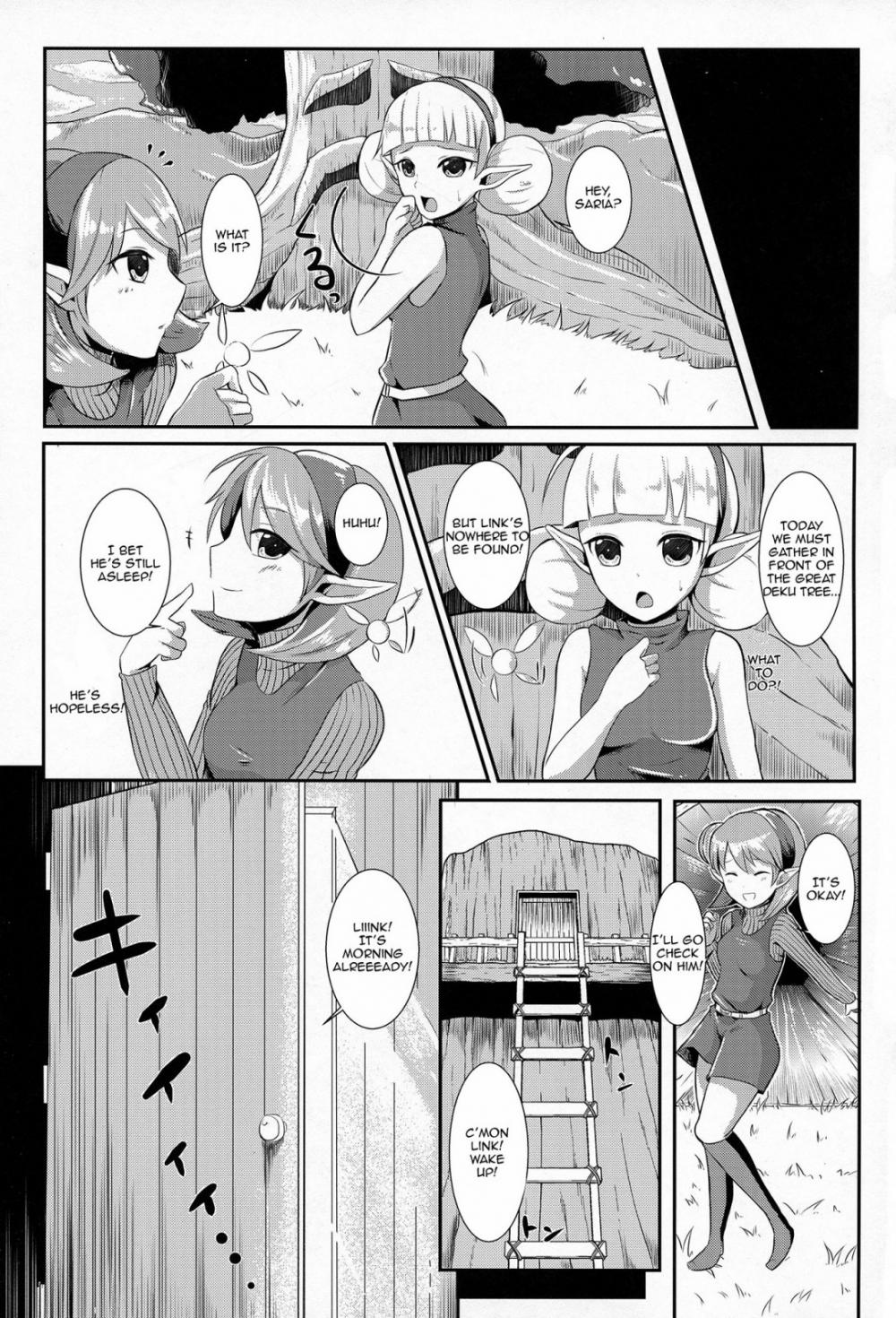 Hentai Manga Comic-Time Travel - Futanari Princess Zelda is Out of Control!-v22m-Read-30